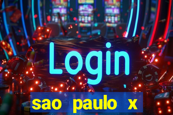 sao paulo x palmeiras palpite